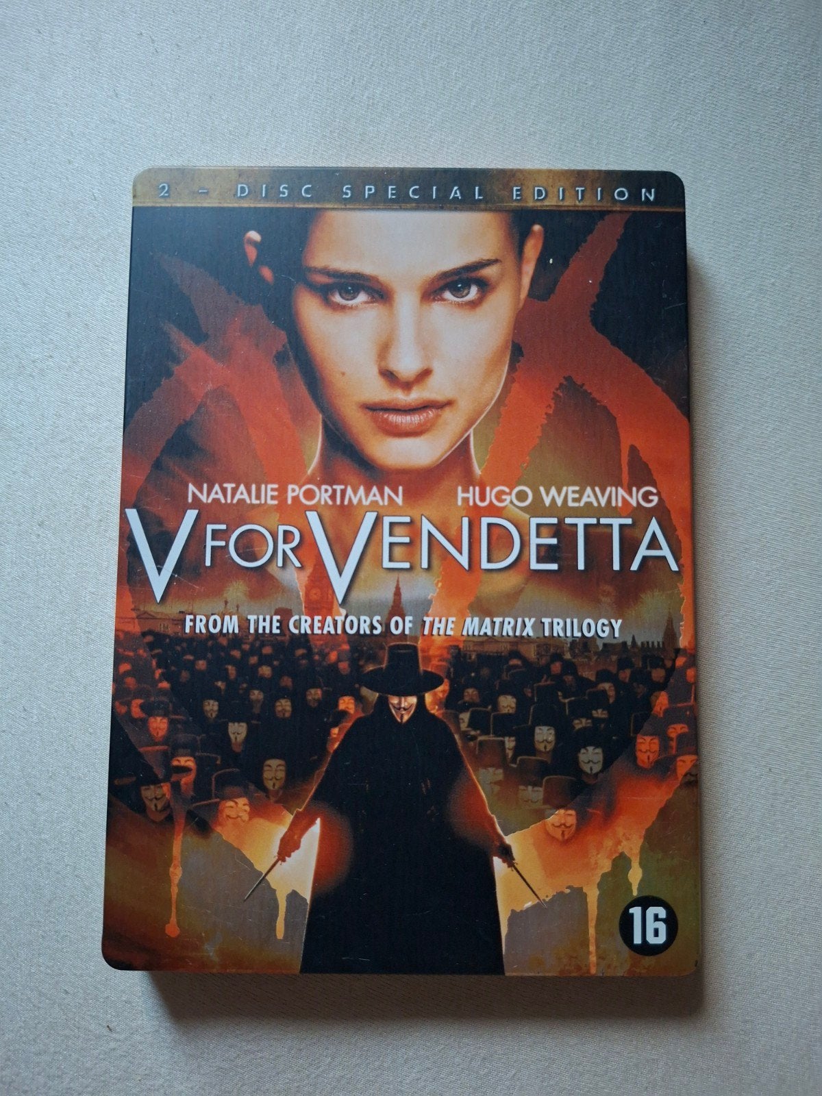 V for Vendetta - Special Edition (Steelcase), Engels, Vanaf 16 jaar, Verzenden, Nederlands