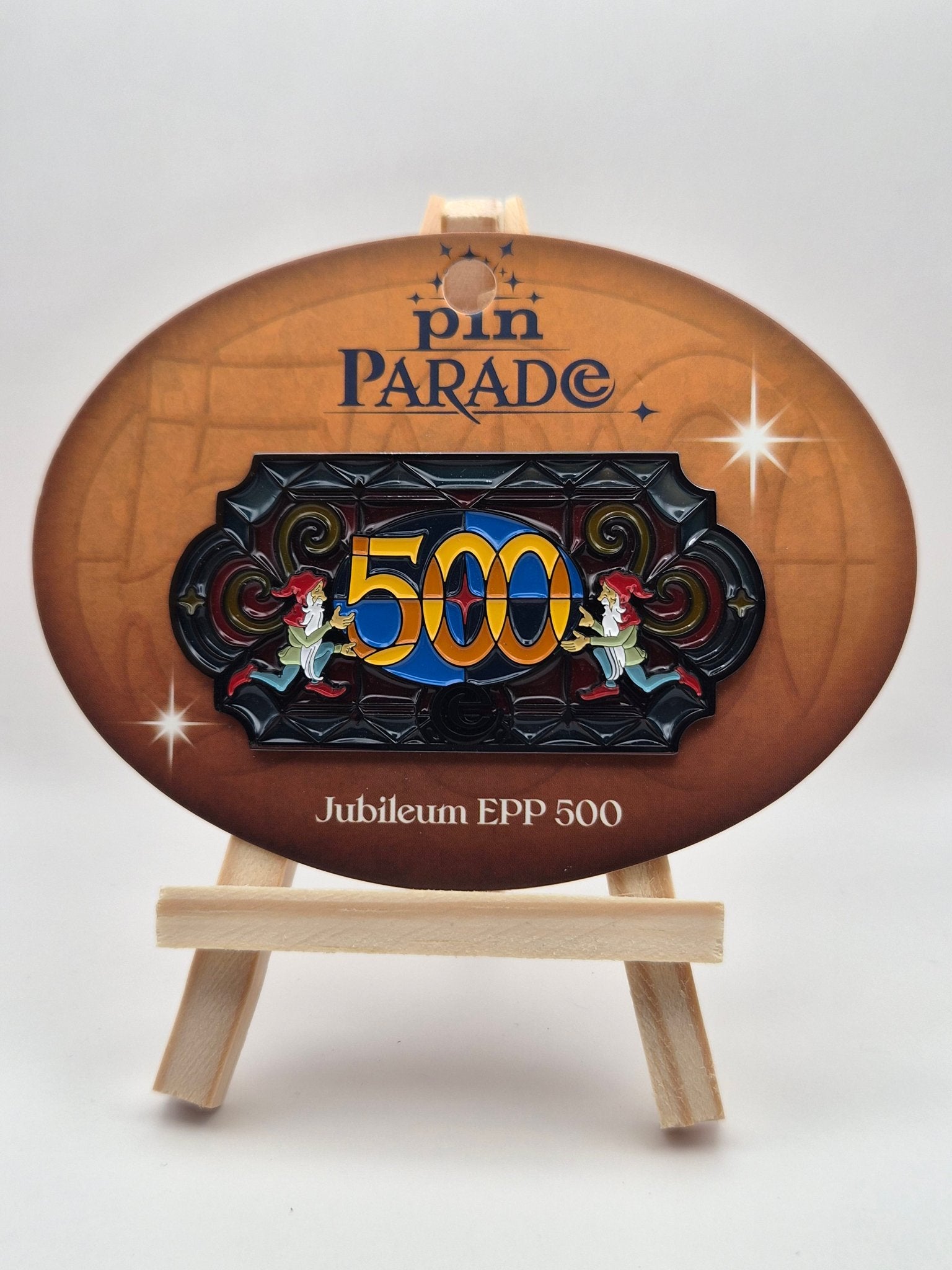 Jubileum EPP 500 - Glas in lood - Efteling Pin, Verzenden, Zo goed als nieuw