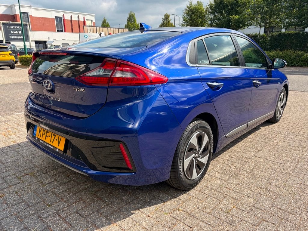 Hyundai IONIQ 1.6 GDi i-Motion, Camera, ACC, Keyless, Navi,, Gebruikt, Euro 6, Blauw, Adaptive Cruise Control