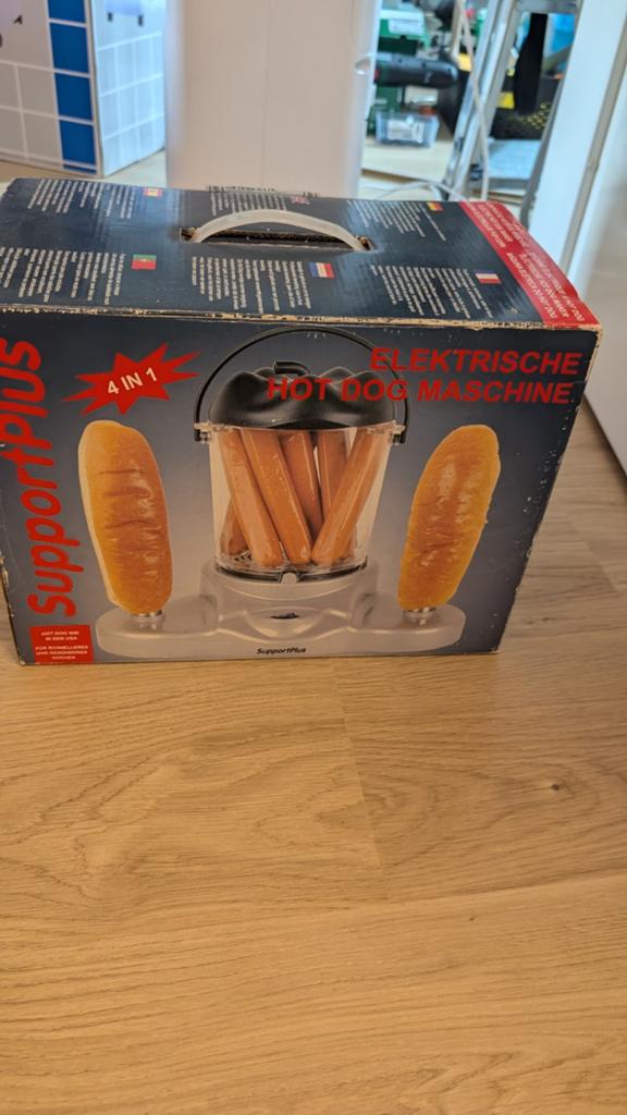 Hot dog maker & eierkoker & popcornmachine, Ophalen, Overige typen, Kunststof, Nieuw