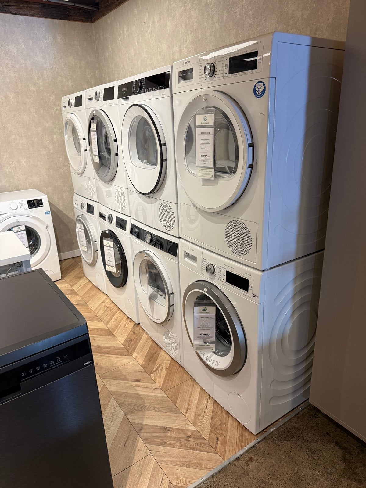 Refurbished witgoed A-merken v.a. €295,- Met garantie, 1200 tot 1600 toeren, 8 tot 10 kg, Energieklasse A of zuiniger, Ophalen of Verzenden