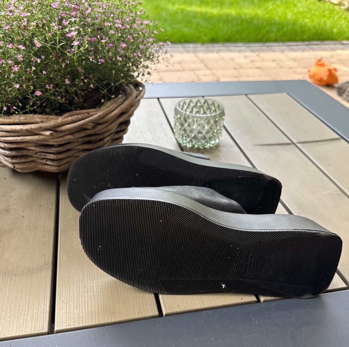 Vagabond lederen Slippers Maat 37, Kleding | Dames, Schoenen, Ophalen of Verzenden, Zo goed als nieuw, Zwart, Slippers