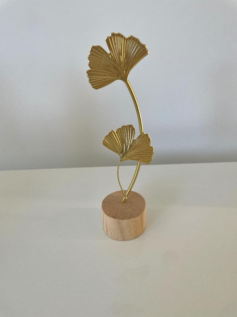 Bladeren beeld goud decoratie, Verzamelen, Beelden en Beeldjes, Ophalen of Verzenden, Dier