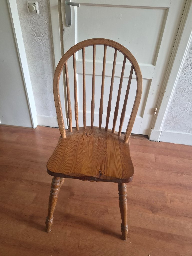 Vintage stoelen, Ophalen, Gebruikt, Overige kleuren, Vier