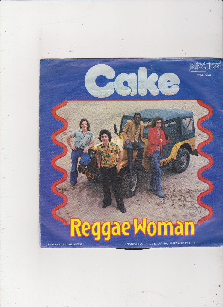 Single Cake - Reggae Woman, Ophalen of Verzenden, Gebruikt, 7 inch, Pop