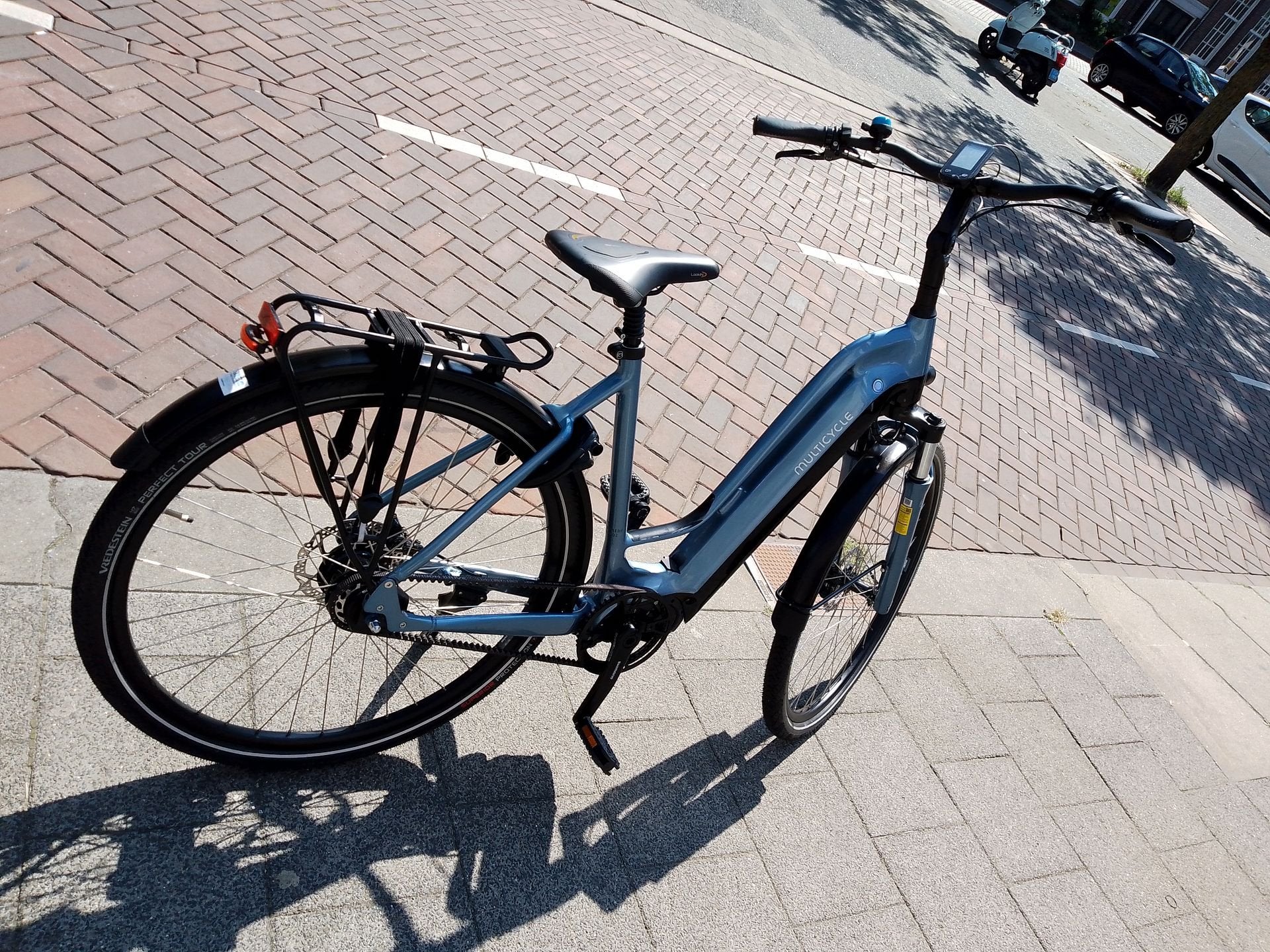 Multicycle Legacy d53 elektrische fiets mid.motor+belt zgan, Overige merken, -, -, Zo goed als nieuw