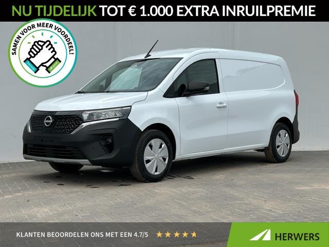 Nissan Townstar N-Connecta L2 44 kWh lengte 2 / CCS snellade, Auto's, Stof, Gebruikt, Parkeersensor, Origineel Nederlands