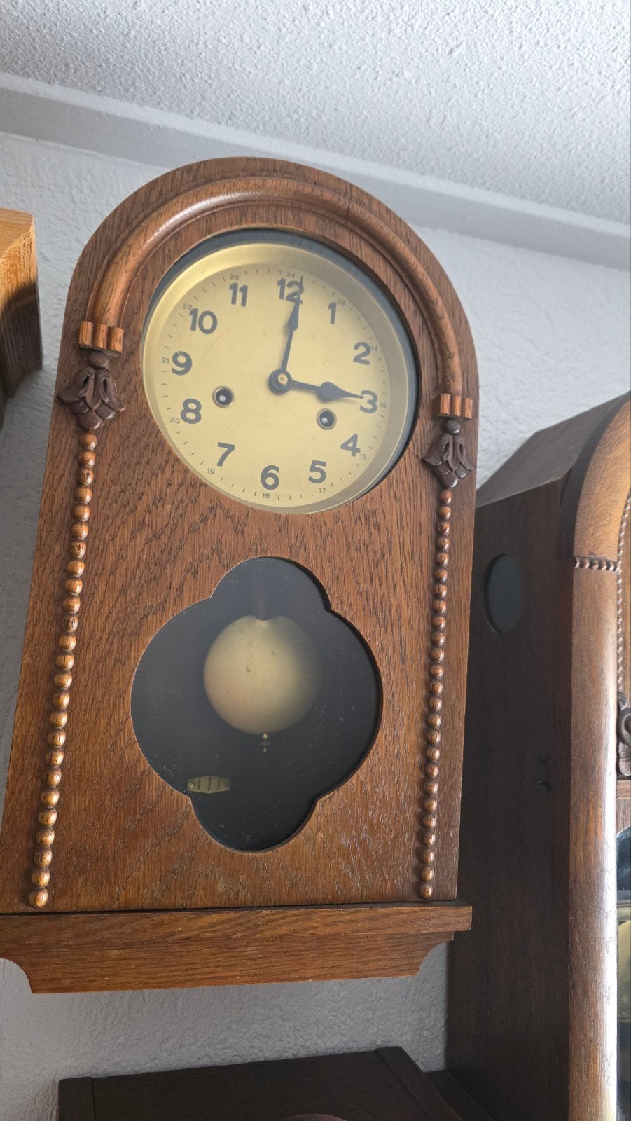 Kleine regulateur, Ophalen