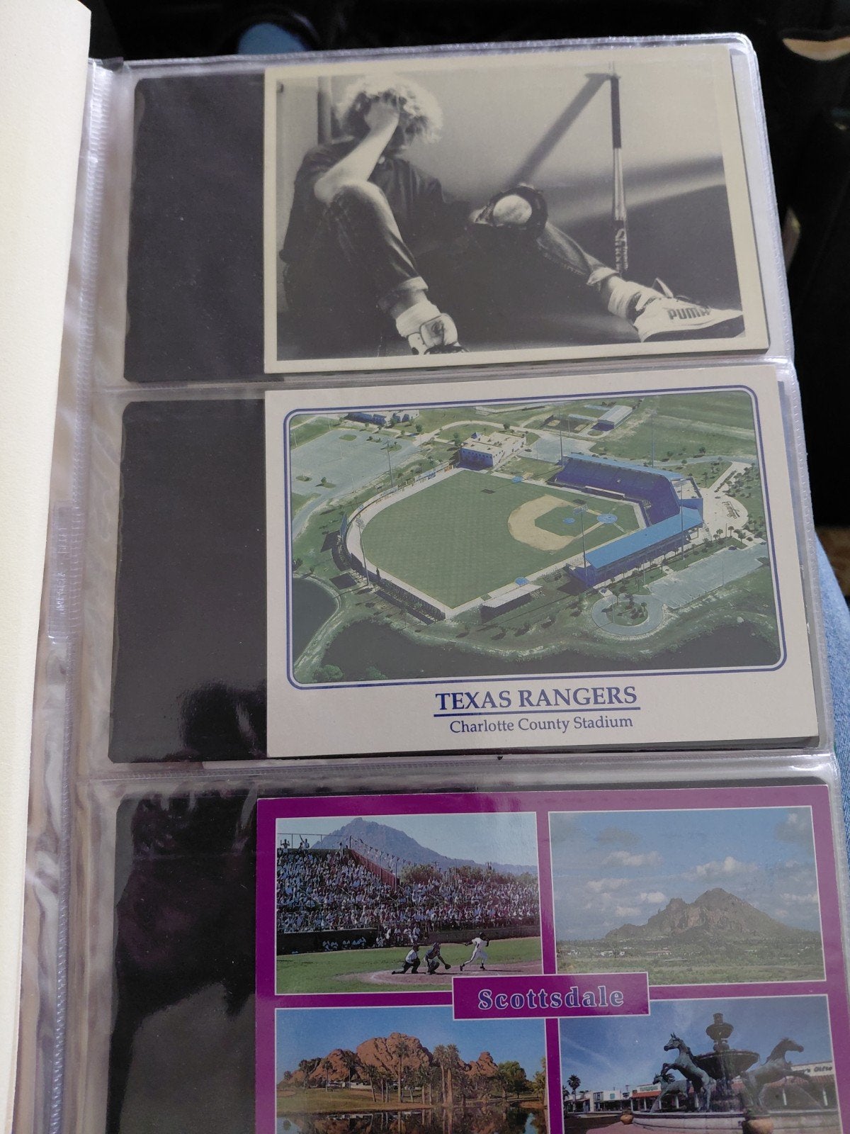 album enveloppe en kaarten honkbal restant, Ophalen of Verzenden