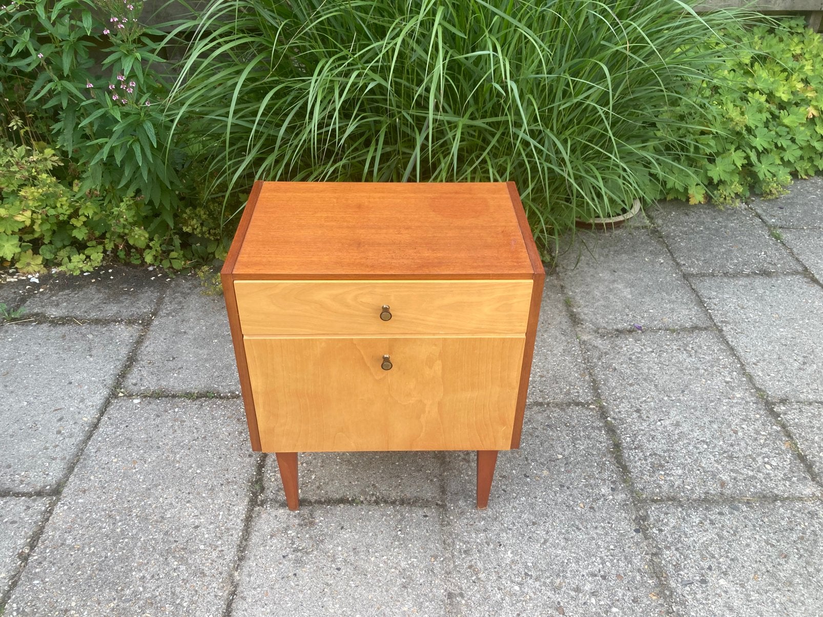 Vintage kastje jaren 70, Huis en Inrichting, Ophalen, Mid century vintage, Gebruikt, 1 of 2 laden