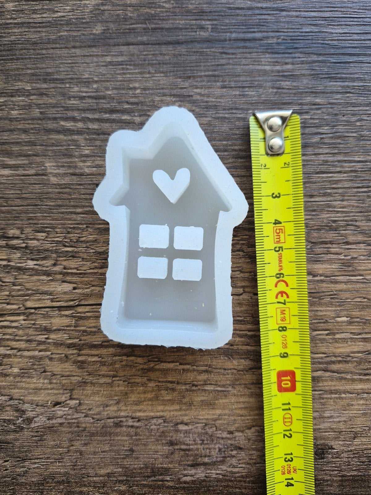 Siliconen kaarsenmal huis met hartje. Ongebruikt!, Ophalen of Verzenden, Nieuw, Overige materialen