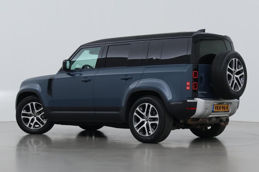 Land Rover Defender 3.0 D300 110 SE | COMMERCIAL | Luchtveri, Auto's, 2430 kg, Gebruikt, Blauw, Leder en Stof