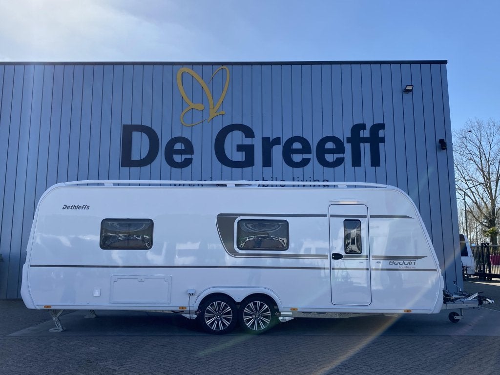 Dethleffs Beduin Scandinavia 670 BET, Caravans en Kamperen, Caravans, Schokbreker, Bedrijf, Dethleffs, Overige typen