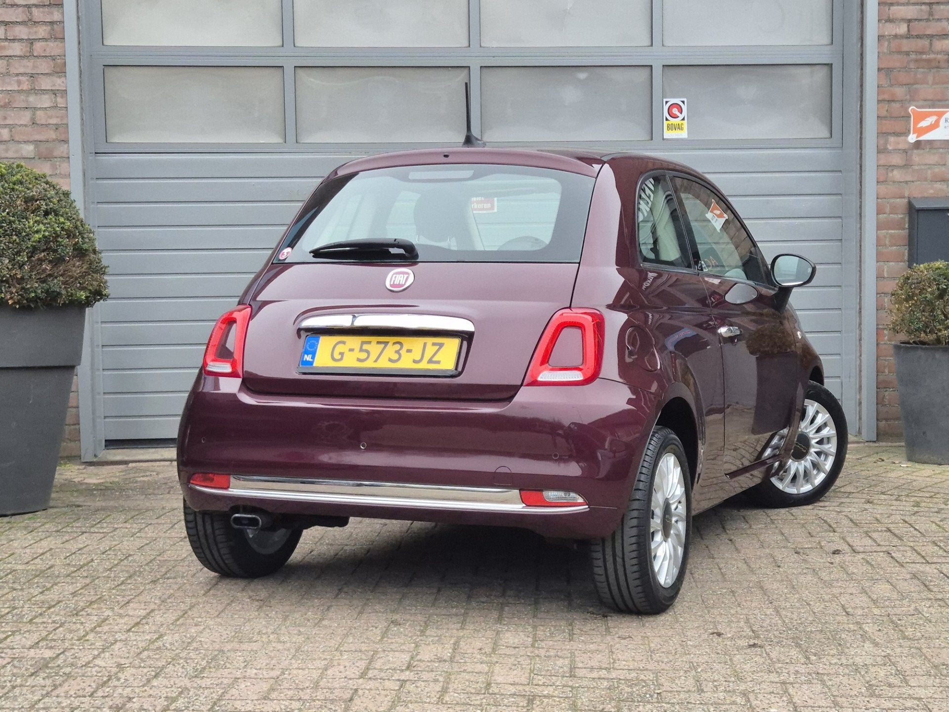 Fiat 500 0.9 TwinAir Turbo Lounge Panoramadak, Navigatie., Auto's, Fiat, Voorwielaandrijving, Euro 6, Origineel Nederlands, Bedrijf
