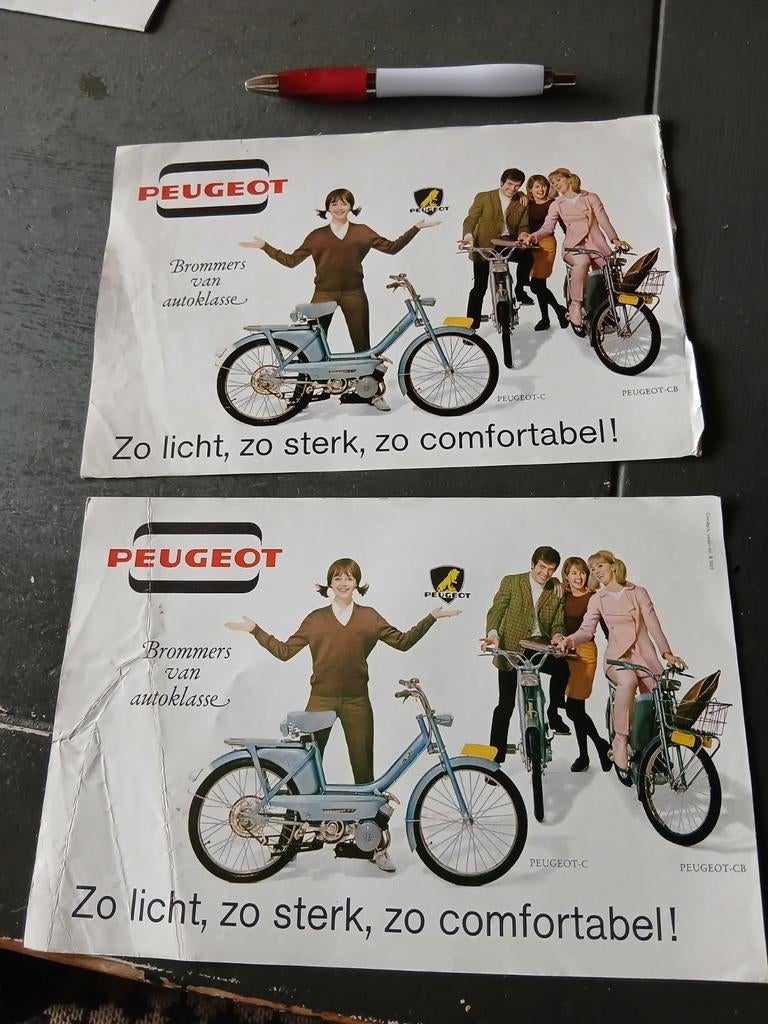 Peugeot brommer, Fietsen en Brommers, Ophalen, Gebruikt