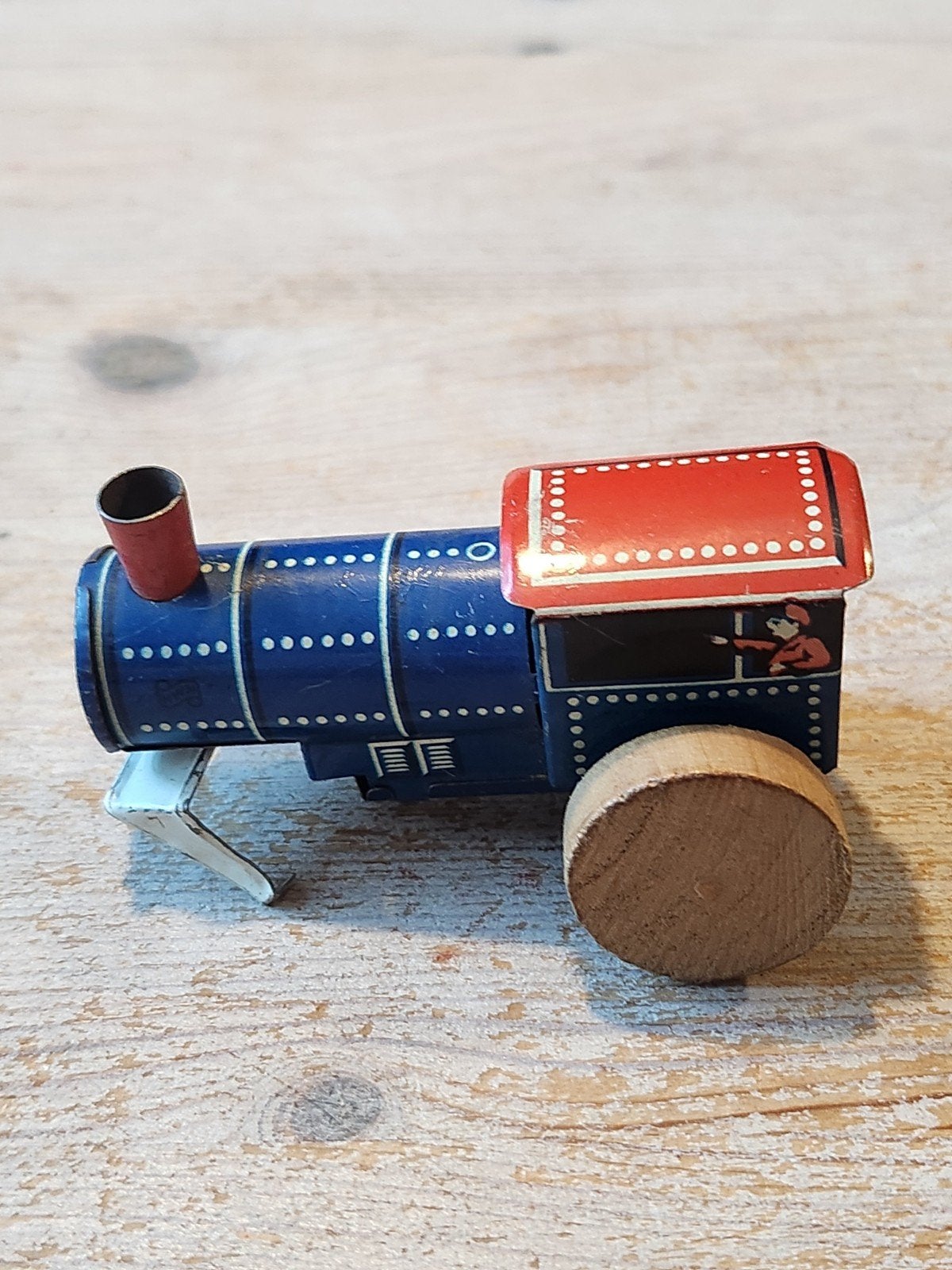 HWN treintje 1950s, Antiek en Kunst, Antiek | Speelgoed, Ophalen of Verzenden