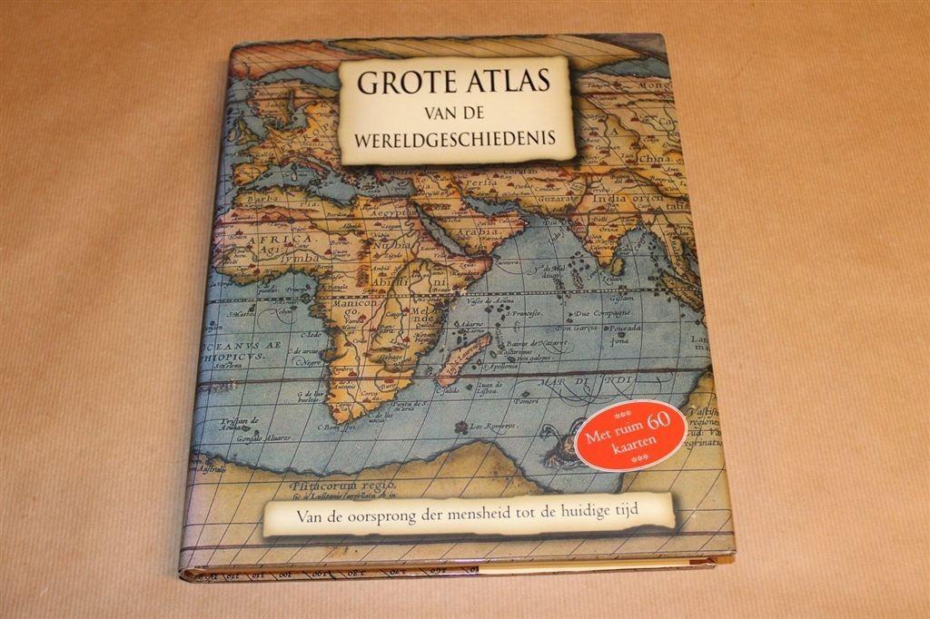 Grote atlas van de wereldgeschiedenis — Met ruim 60 Kaarten, Boeken, Ophalen of Verzenden, Zo goed als nieuw, Overige gebieden