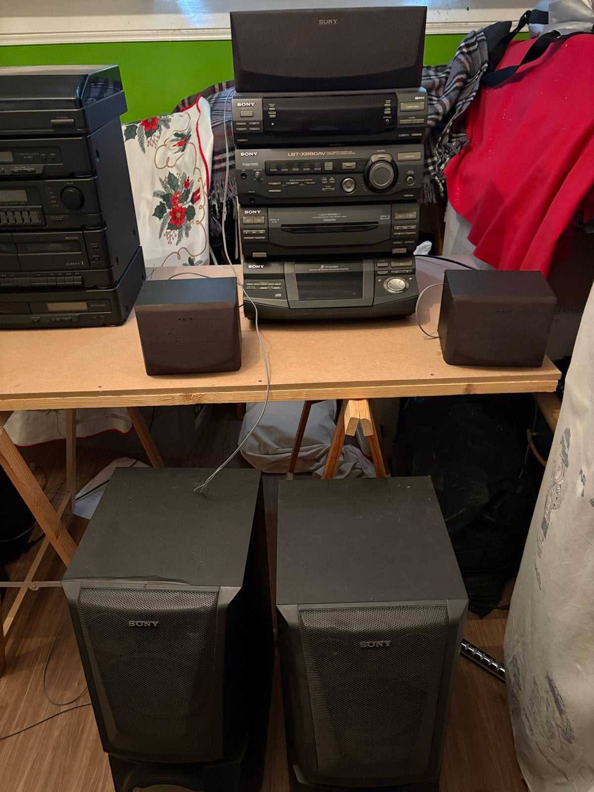 Sony Dolby Surround Muziekinstallatie met 5-CD Wisselaar, Audio, Tv en Foto, Stereo-sets, Ophalen, Gebruikt, Losse componenten
