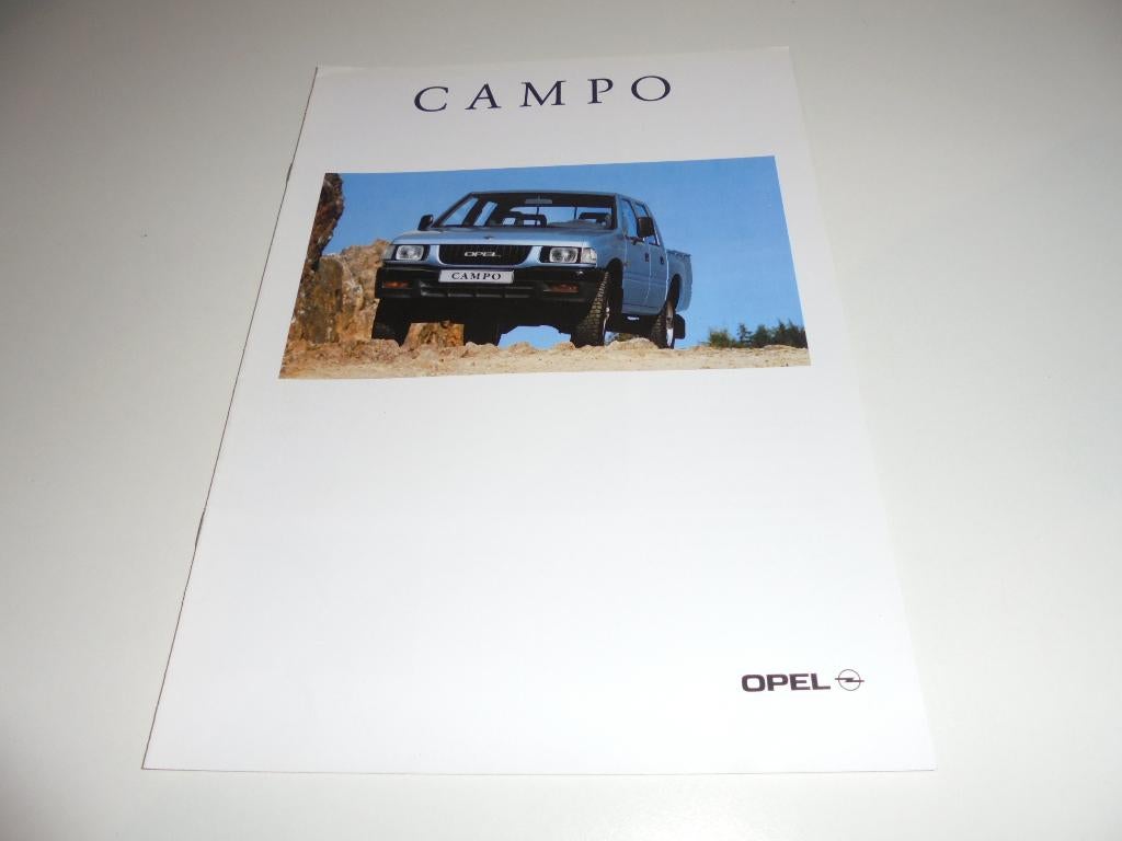 brochure Opel Campo  1993, Ophalen of Verzenden, Nieuw, Opel