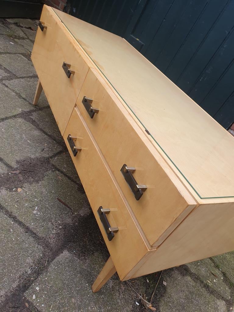 Vintage TV kaat, Huis en Inrichting, Ophalen, Gebruikt, Sixties, Teakhout