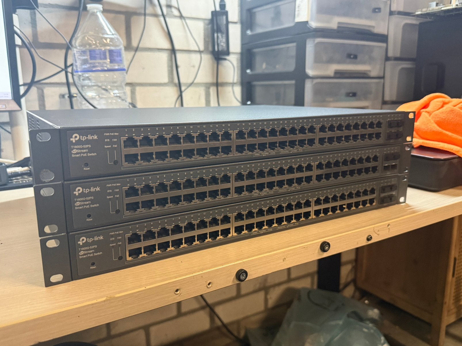 TP-Link JetStream T1600G-52PS Smart PoE Switch, Ophalen, Zo goed als nieuw