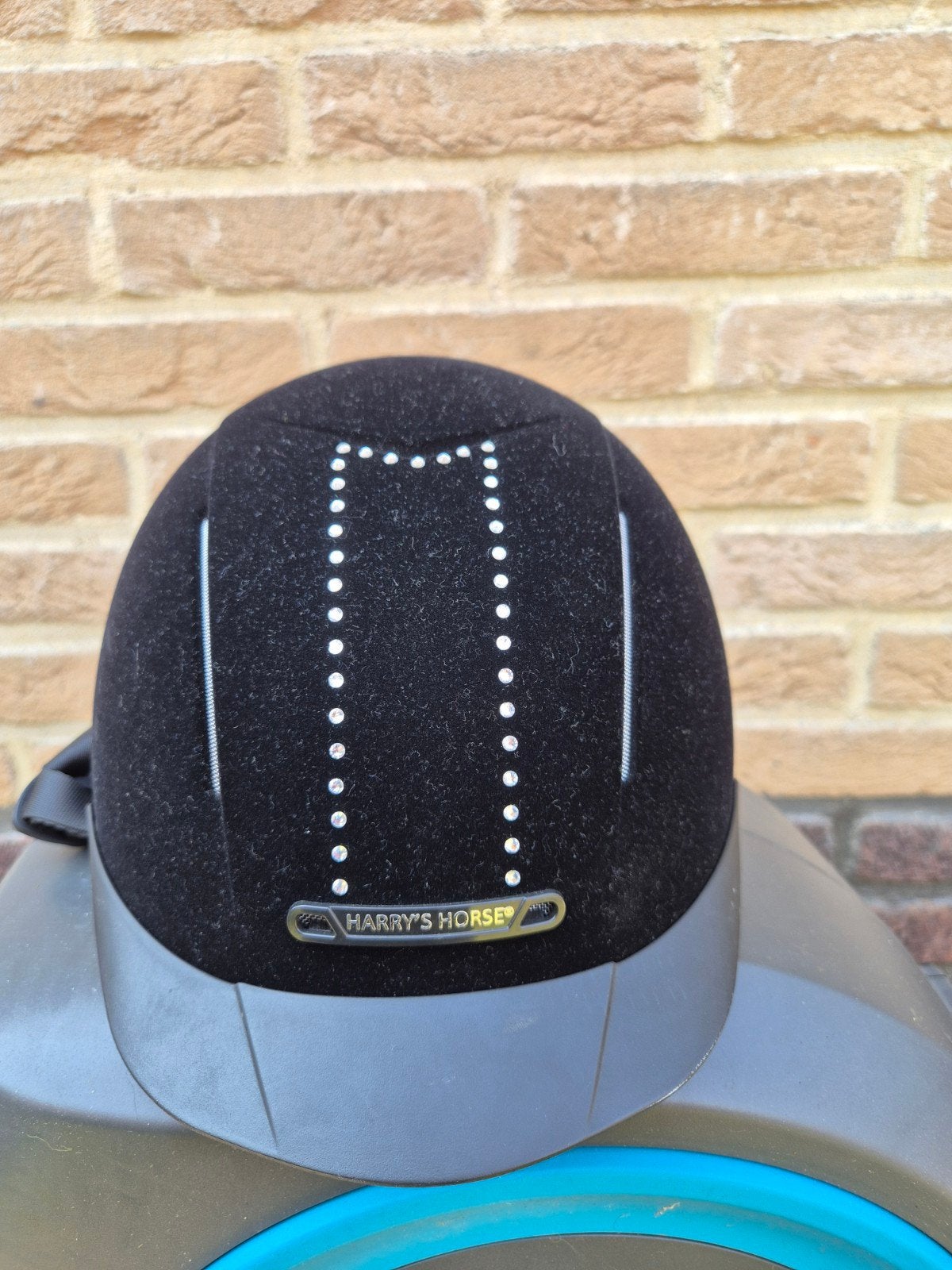 Cap maat S / 53-55  als nieuw F 30 Harry's Horse, Ophalen, Kinderen, Zo goed als nieuw, Zwart