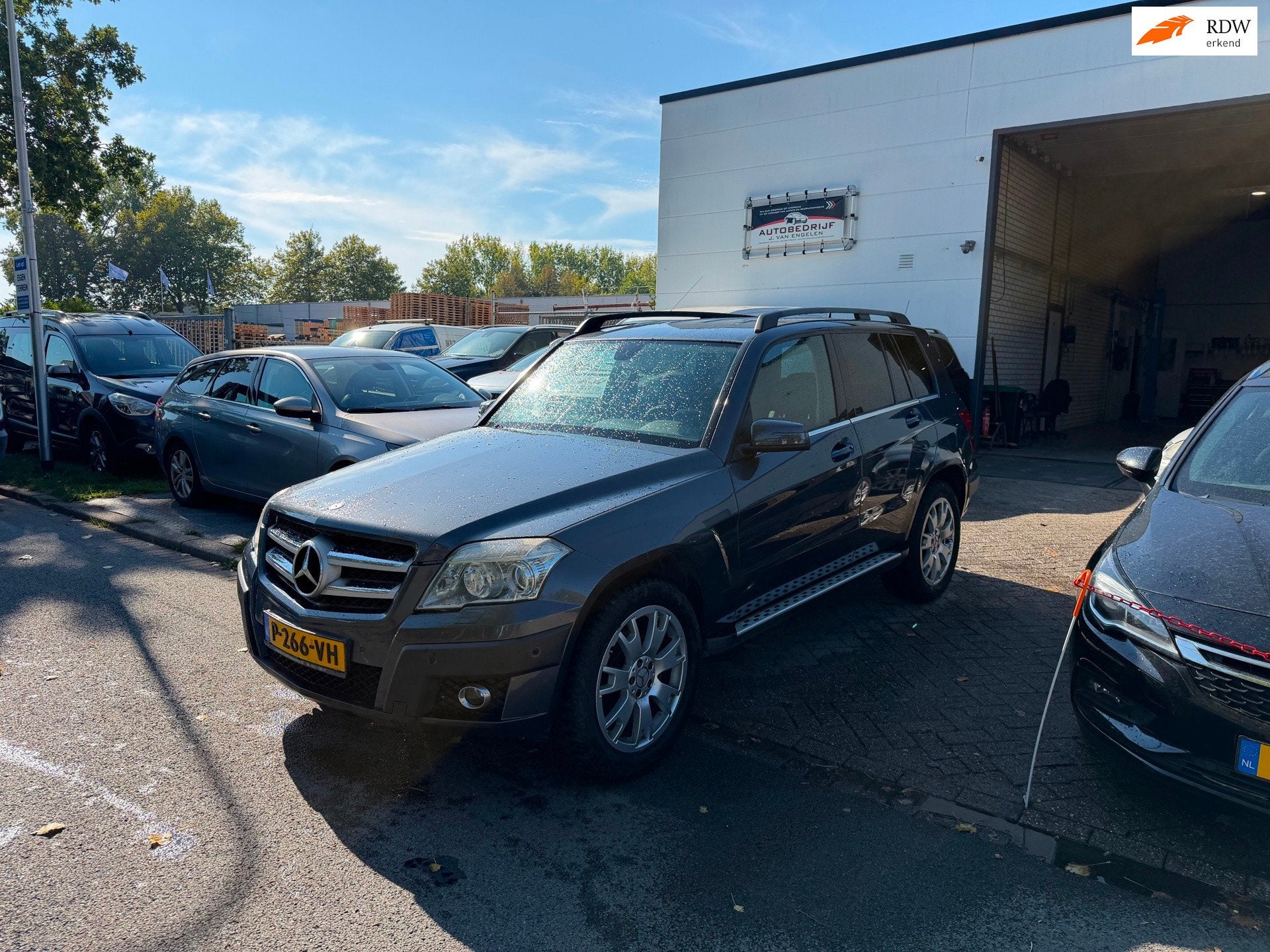Mercedes-Benz GLK-klasse 320 CDI 4-Matic, Auto's, Automaat, 1780 kg, Gebruikt, Zwart