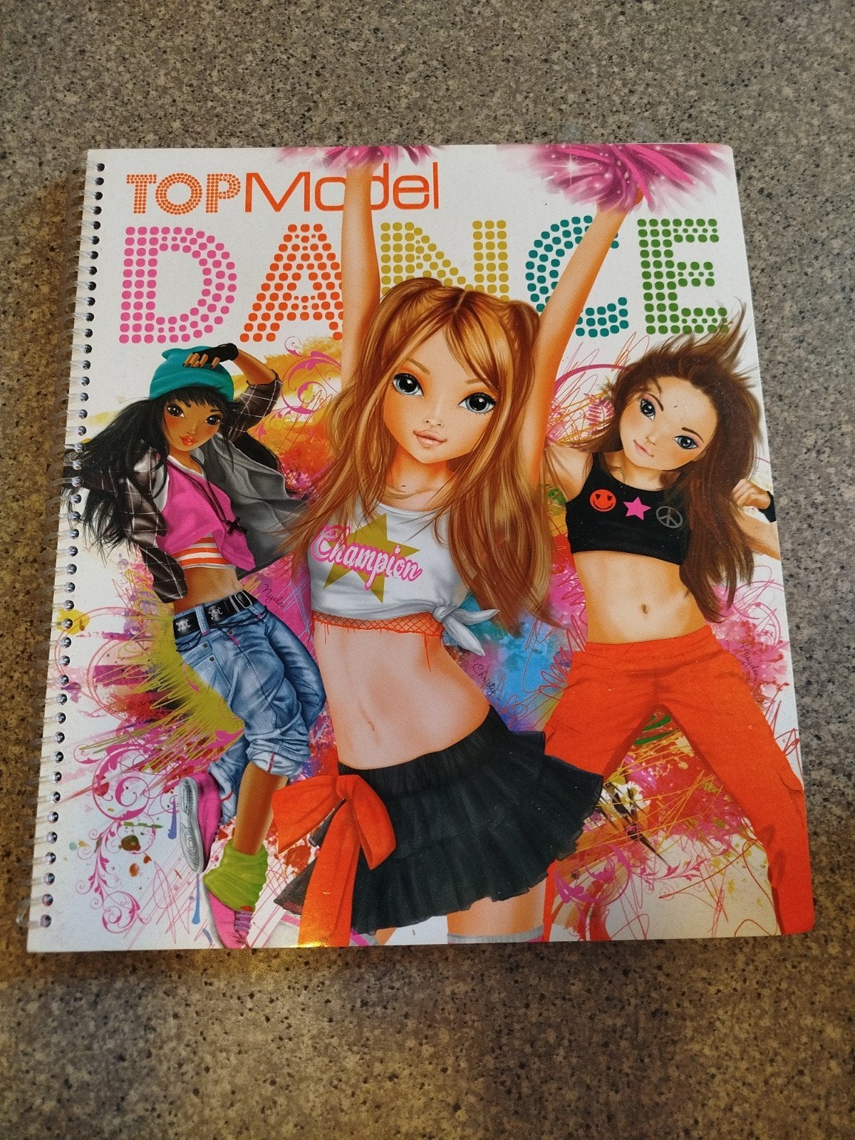 TOPModel Dance Tekenboek, Ophalen of Verzenden, Gebruikt, Papier, Schets- of Tekenboek