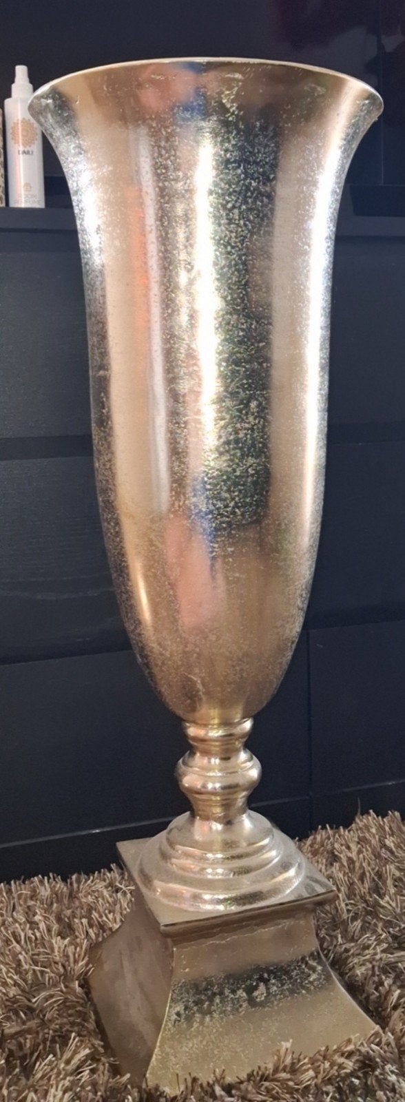 Mooie grote gouden vaas!, Ophalen