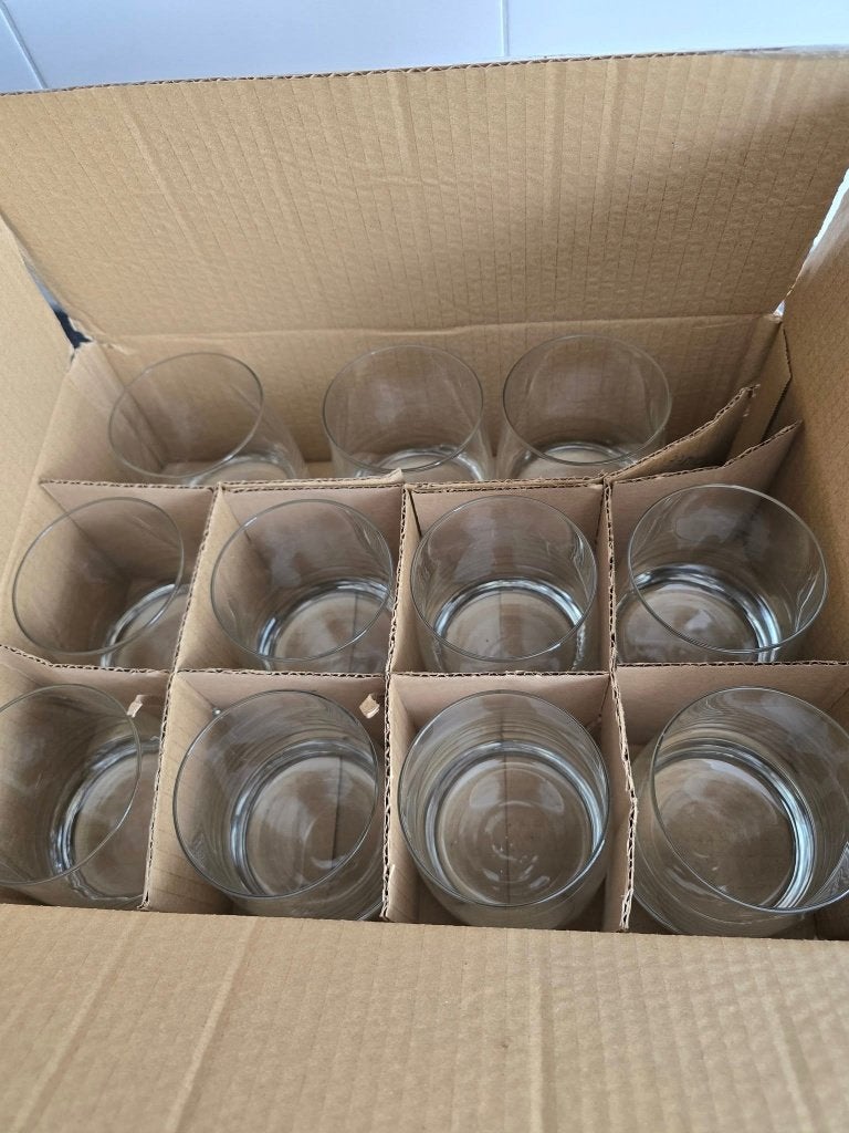 Set van 12 waterglazen / frisdrankglazen, Ophalen of Verzenden, Nieuw, Frisdrankglas