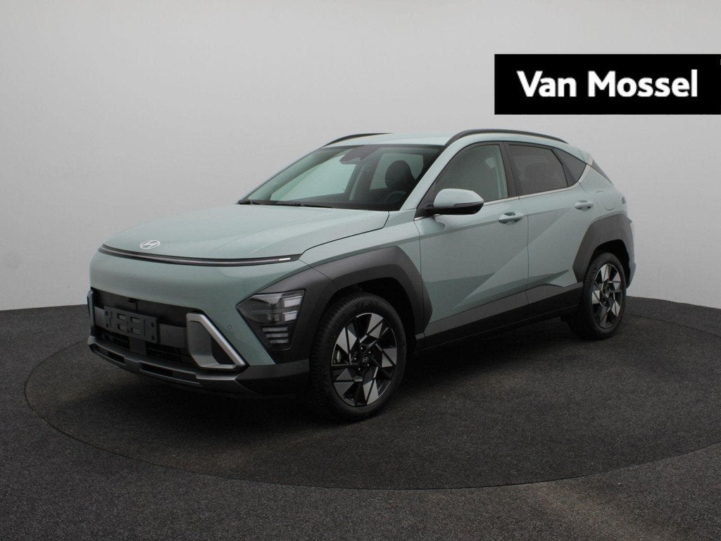 Hyundai Kona 1.6 GDI HEV Premium | Lederen bekleding | Stoel, Auto's, 137 pk, Euro 6, Met garantie (alle), Leder