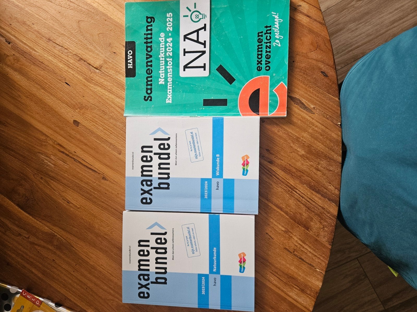 Examenbundels HAVO Wiskunde B, Natuurkunde & Samenvatting, Boeken, Ophalen, Zo goed als nieuw, HAVO, Overige vakken