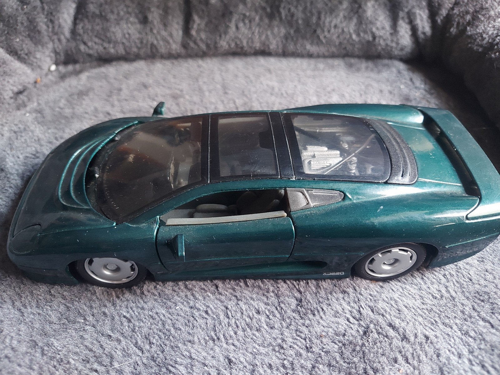 Jaguar XJ220 Maisto Schaalmodel 1/24 - Groen, Ophalen of Verzenden