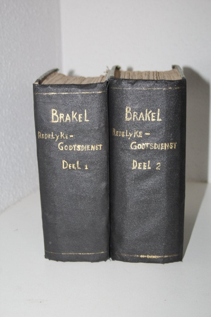 W. à Brakel - Redelijke Godsdienst + Rouklagt (1737-1757), Antiek en Kunst, Antiek | Boeken en Bijbels, Ophalen of Verzenden