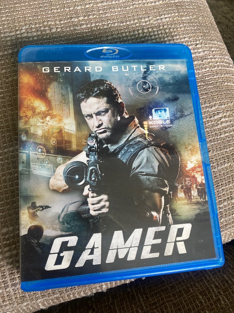 Gamer Blu-ray - Actie Sci-Fi met Gerard Butler, Engels, Vanaf 16 jaar, Nederlands, Film