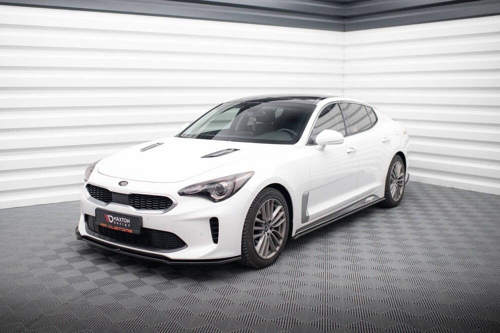 Voorlip spoiler sideskirt diffuser - Kia Stinger GT 17-23, Ophalen of Verzenden