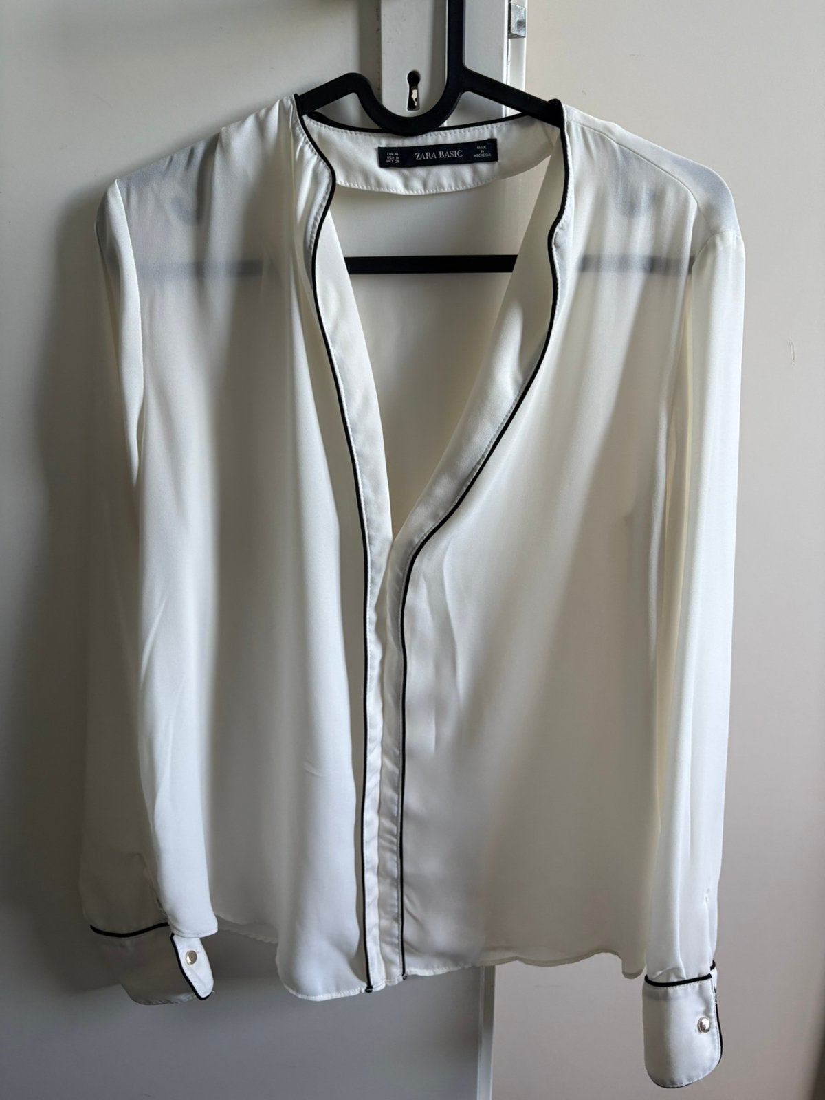 Zara size M, Kleding | Dames, Blouses en Tunieken, Ophalen of Verzenden, Zo goed als nieuw, Maat 36 (S), Zwart
