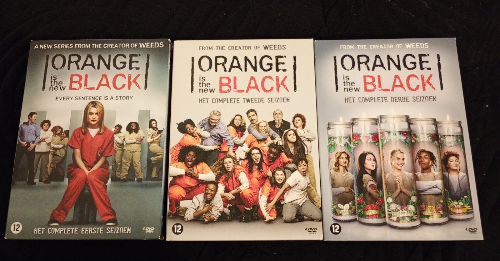 Orange is the new Black - Seizoen 1 t/m 3, Ophalen of Verzenden, Vanaf 12 jaar, Gebruikt, Engels