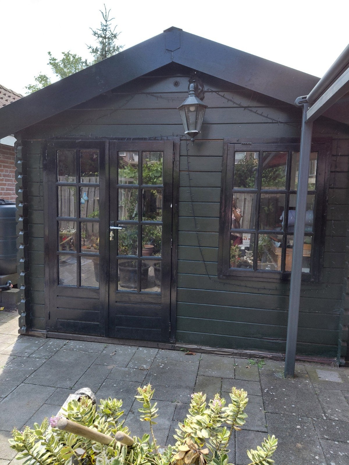 houten blokhut., Tuin en Terras, Tuinhuizen, Ophalen of Verzenden, Gebruikt, Blokhut