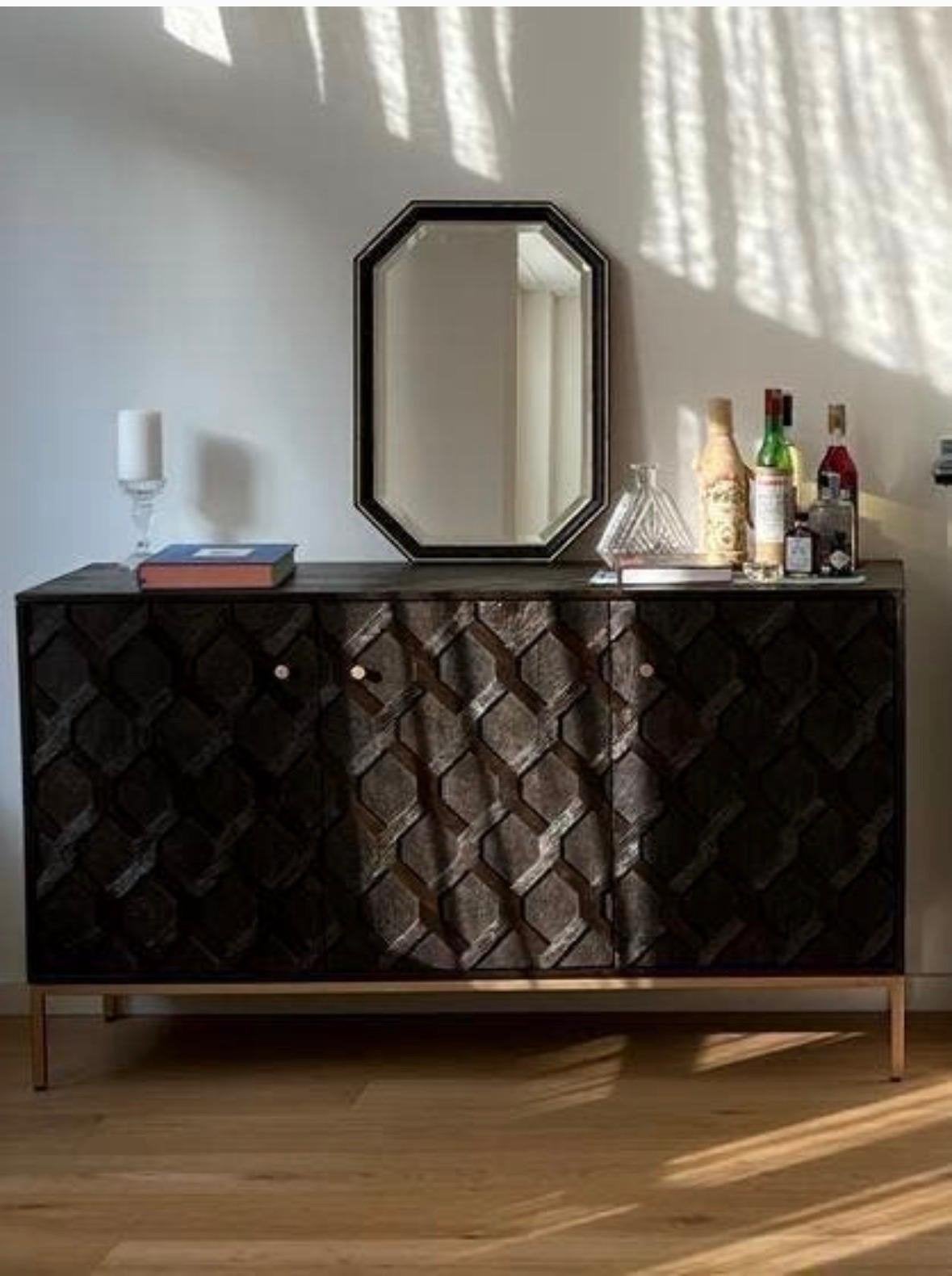 Westwing Clive Sideboard - Zo goed als nieuw, Ophalen, 150 tot 200 cm, Zo goed als nieuw, 25 tot 50 cm