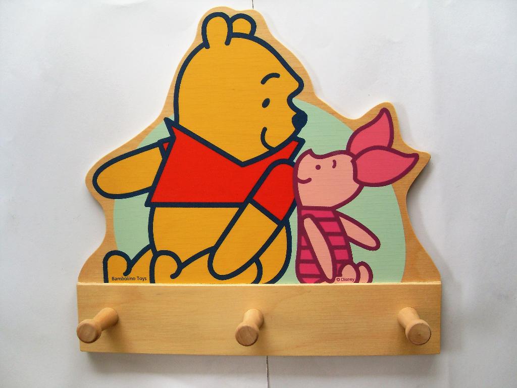 Winnie De Poeh Kapstok Winnie The Pooh Disney, Ophalen of Verzenden, Winnie de Poeh of vrienden, Zo goed als nieuw, Overige typen