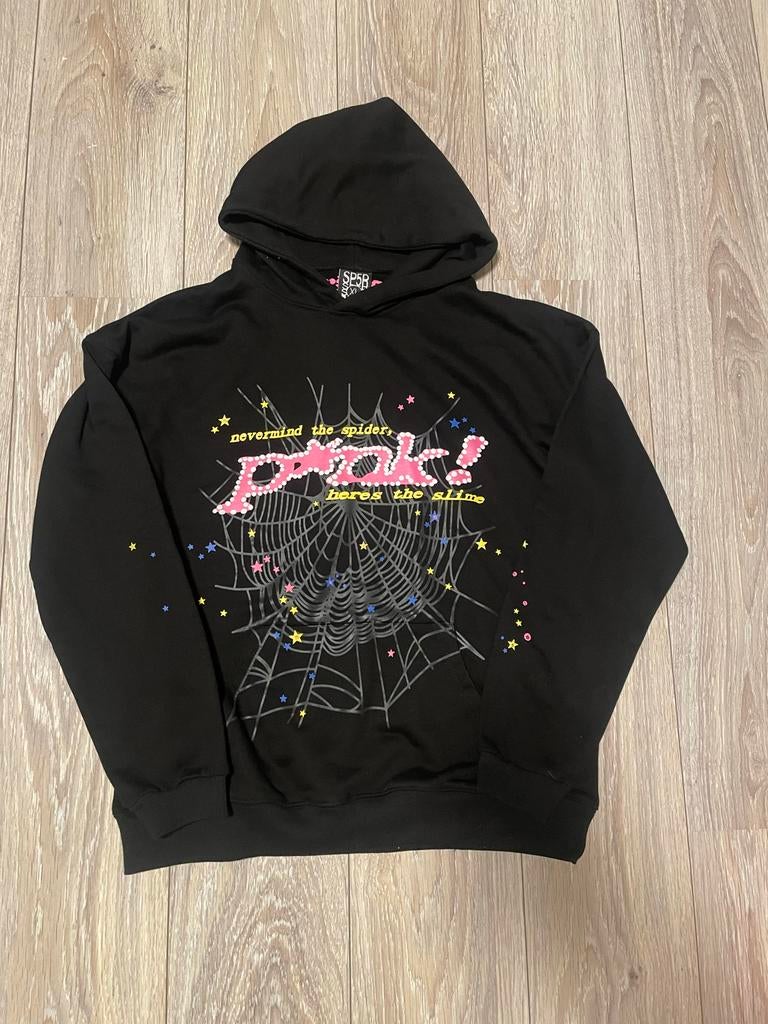 Zwarte Spider Trui, Ophalen of Verzenden, Zo goed als nieuw, Maat 56/58 (XL), Zwart