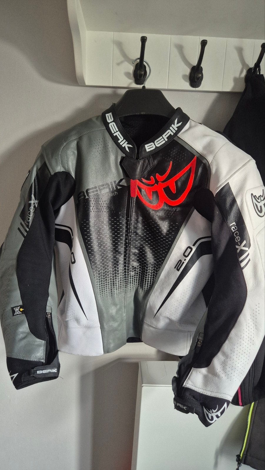 Berik Race- Leren Motorjas maat 52 nieuw, Heren, Jas | leer, Ophalen of Verzenden, Berik