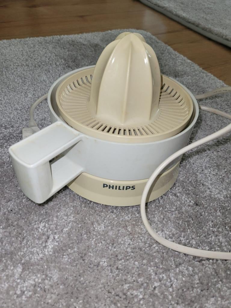 Philips Citruspers - Vintage Elektrische Fruitpers, Ophalen of Verzenden, Gebruikt
