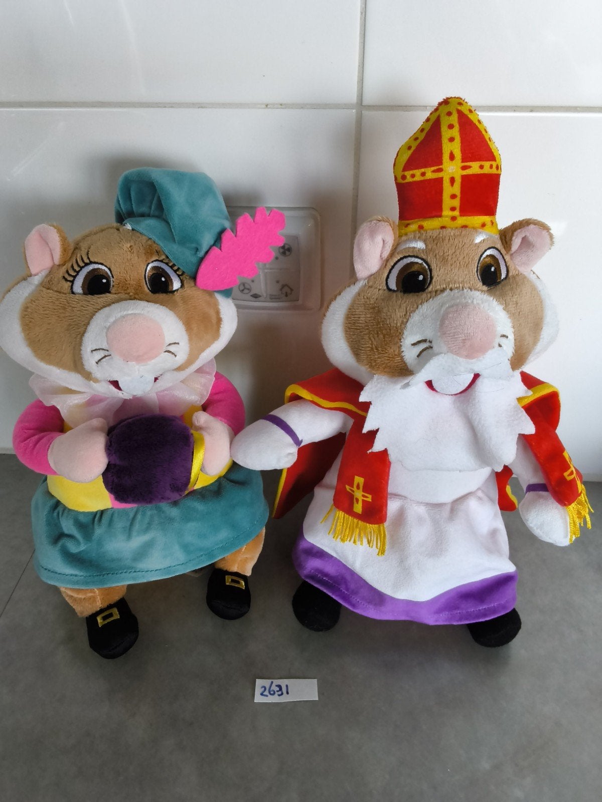 Sinterklaas en Piet Hamster, Ophalen of Verzenden
