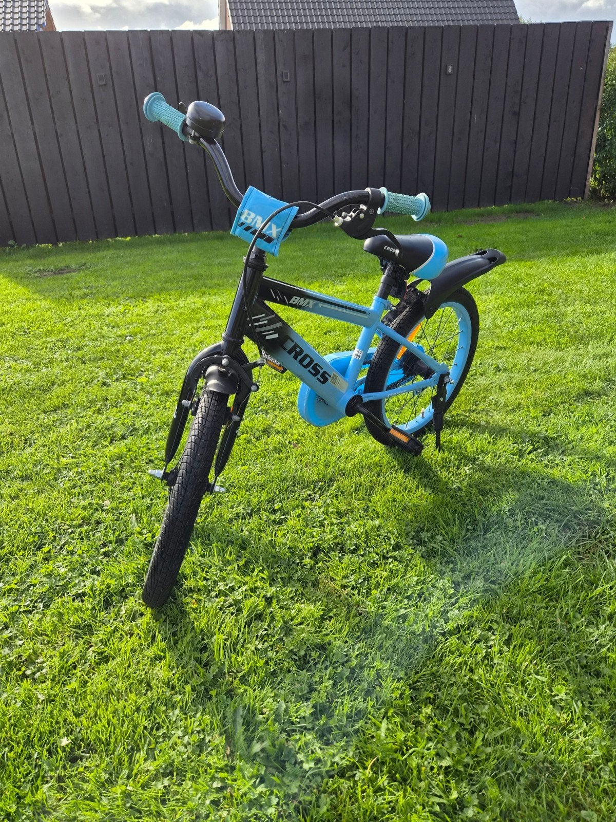 Cortego BMX Cross Jongensfiets blauw 18 Inch, Ophalen, Gebruikt, Terugtraprem, CROSS