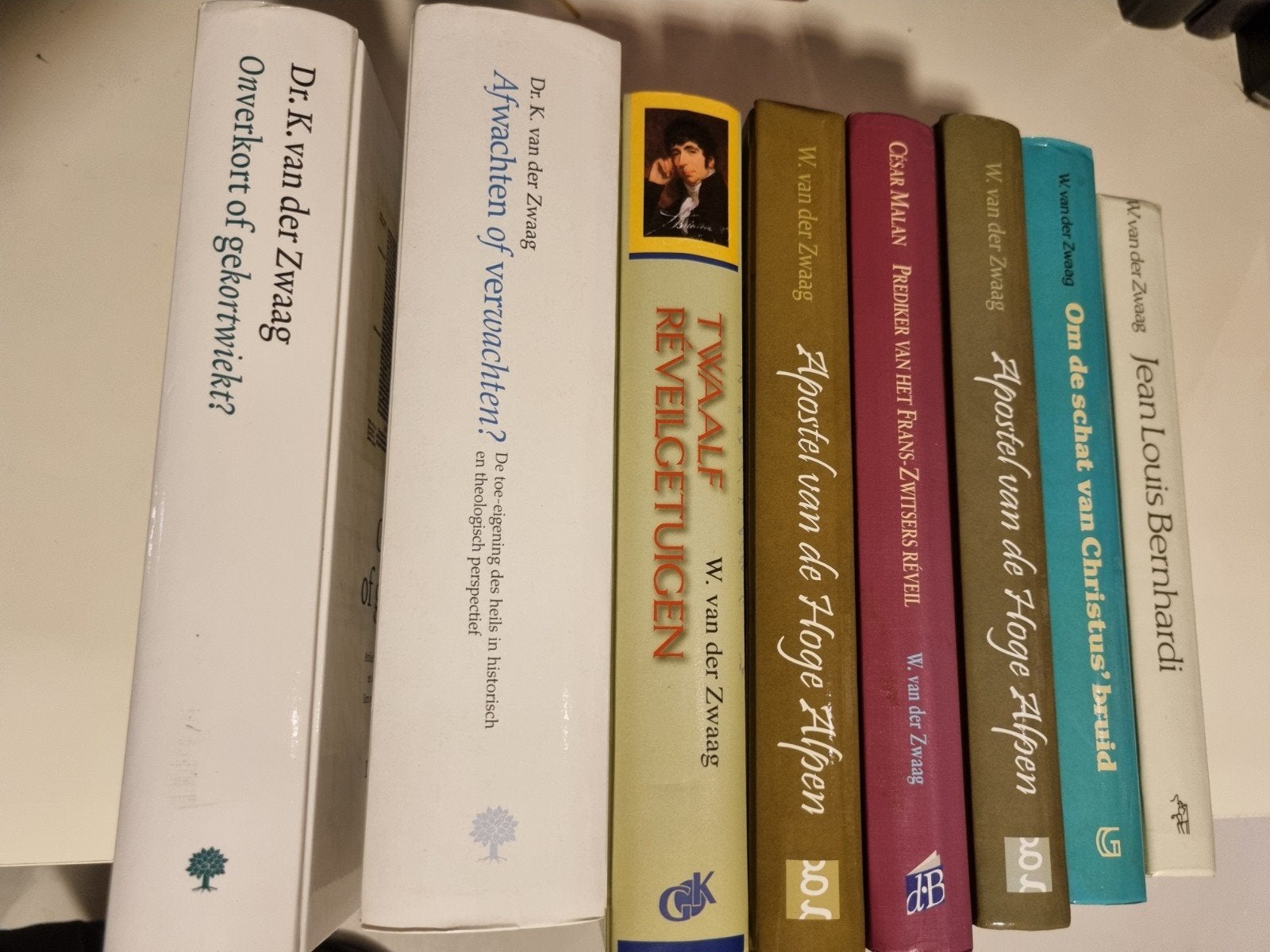W. en Dr. K. van der Zwaag. Verschillende uitgaven., Boeken, Ophalen of Verzenden, Gelezen, Christendom | Protestants