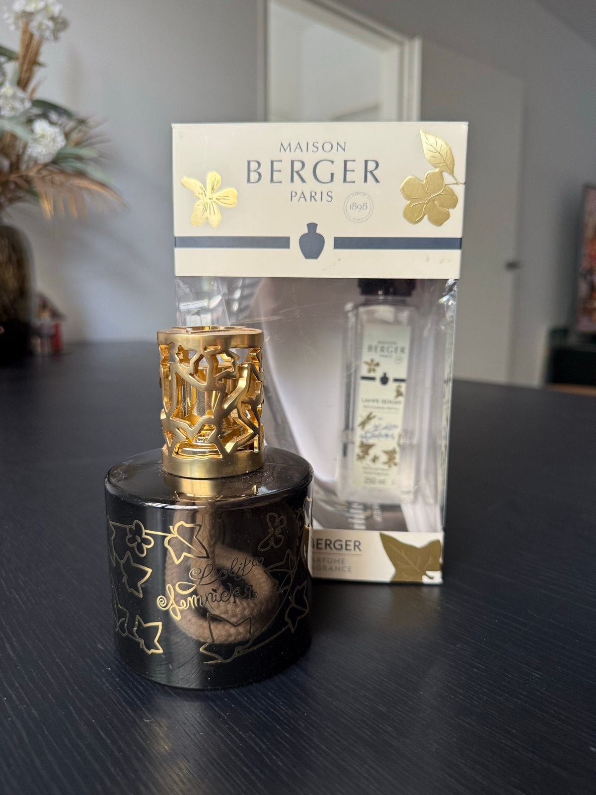 Maison Berger - Lolita Lempicka Lampe Berger, Ophalen, Zwart, Zo goed als nieuw, Modern