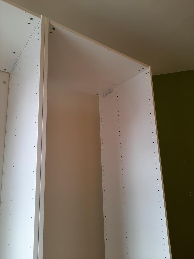 Pax kast basis elementen 2 x 75 cm, Ophalen, Gebruikt, 100 tot 150 cm, 200 cm of meer