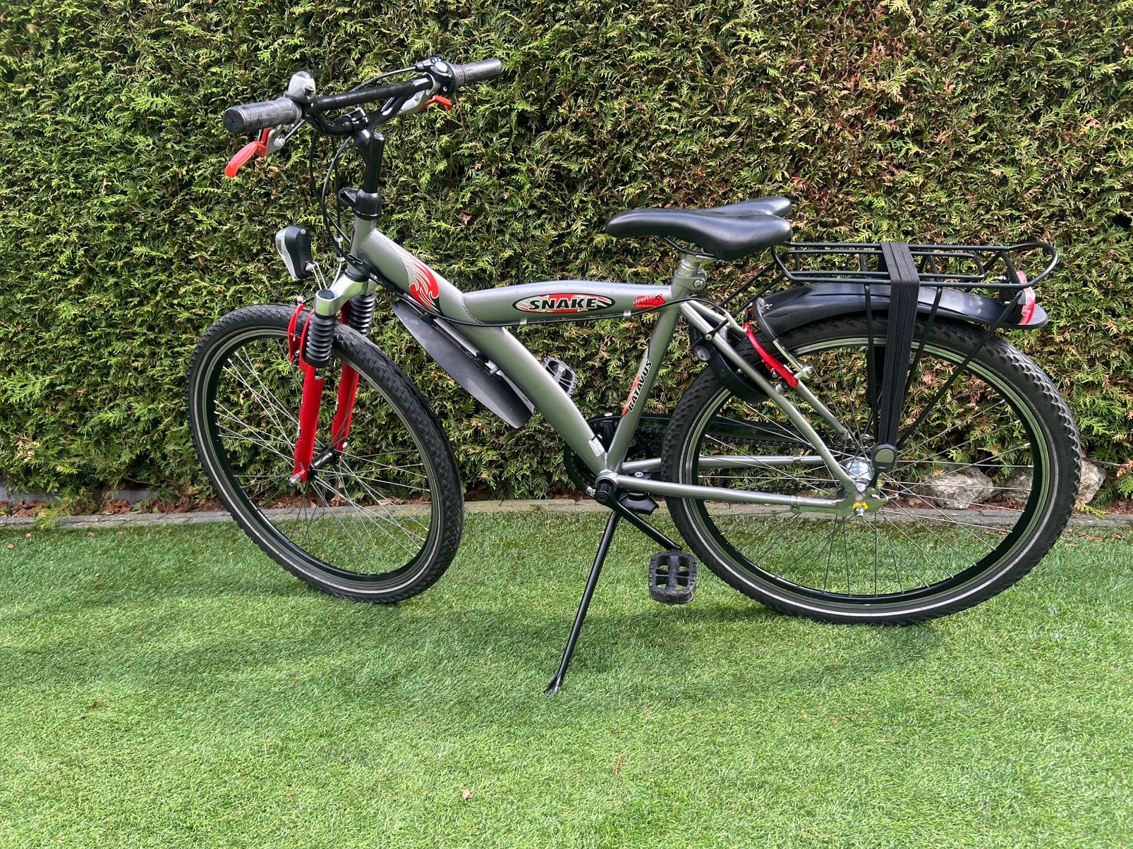 Batavus snake 26 inch, Terugtraprem, Gebruikt, Handrem, Ophalen